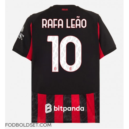 AC Milan Rafael Leao #10 Hjemmebanetrøje 2025-26 Kortærmet
